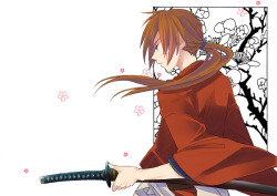 redheadedbishies:   Kenshin by:  ウヤ