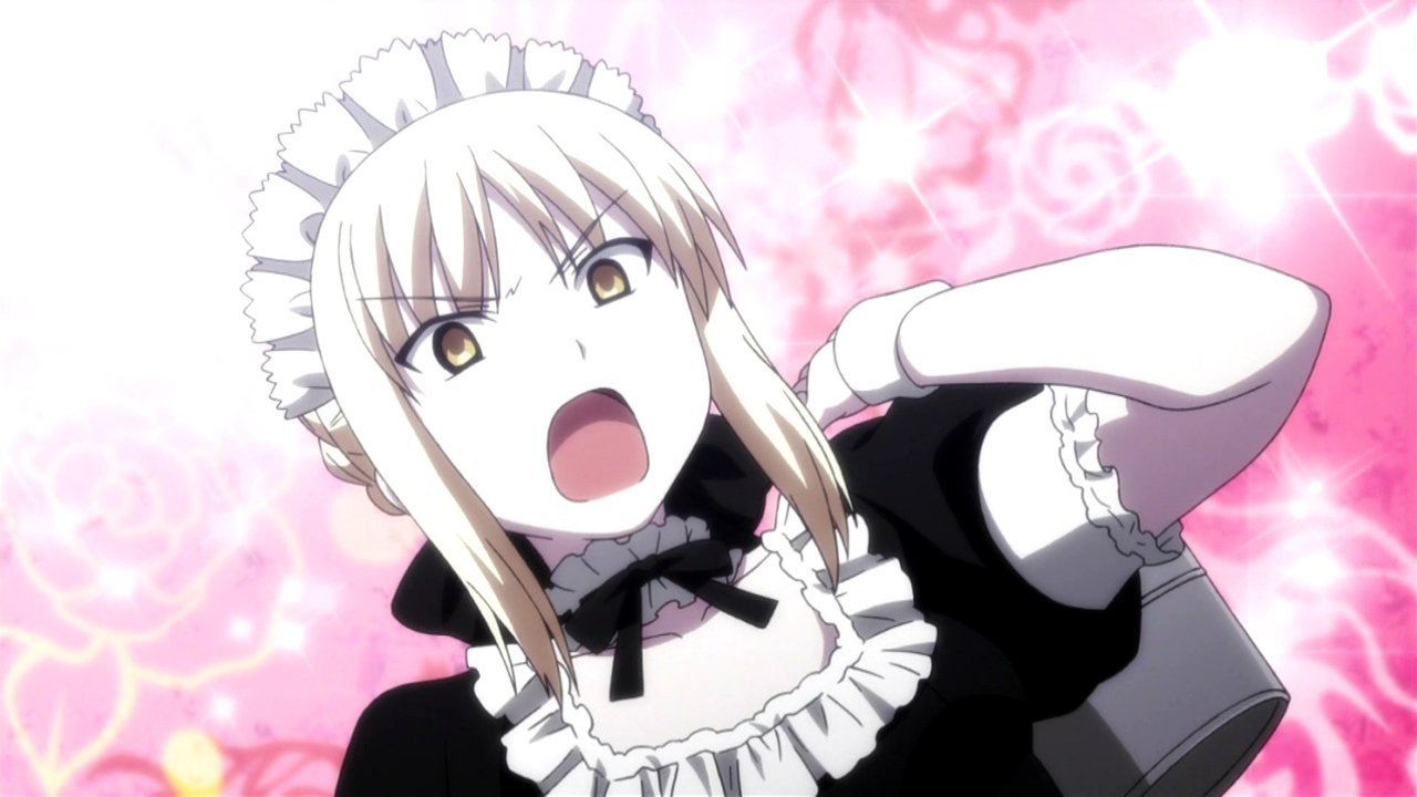 Maid of the Day — Today's Maid of the Day: Saber Alter from Carnival...