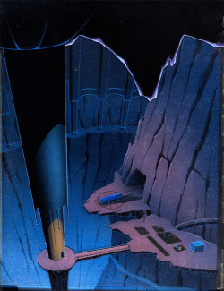 batmananimated:  Great artwork from the Batcave. No info for artist.