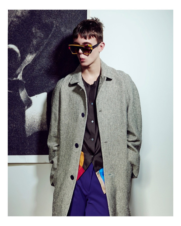 hardlyasubstitute:  Gustaaf Wassink by Jasper Abels Prestage Magazine S/S 2014 