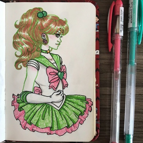 pijamakillsartblog:My Sailor Moon series from last year ✨