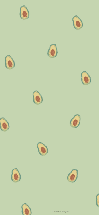 avocado lockscreens