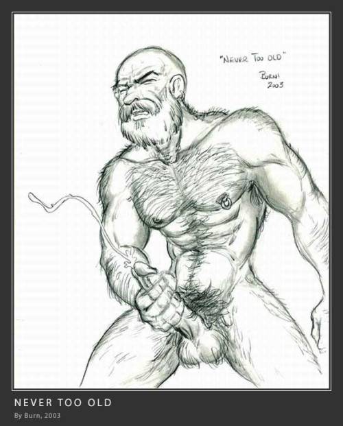 gayillustrations:  You’re Never too Old… 