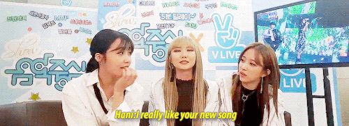 eunjieveryday:  Exid members never-ending compliments for Eunji