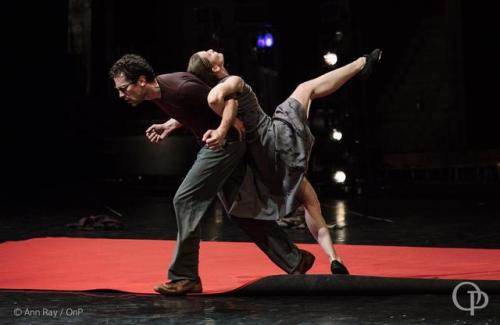 Stéphane Bullion and Aurélie DupontAnother Place, Mats Ek @ Paris Opera Ballet © 