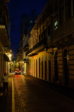 eoinbettencourt:  night streets Old San Juan, San Juan, Puerto Rico