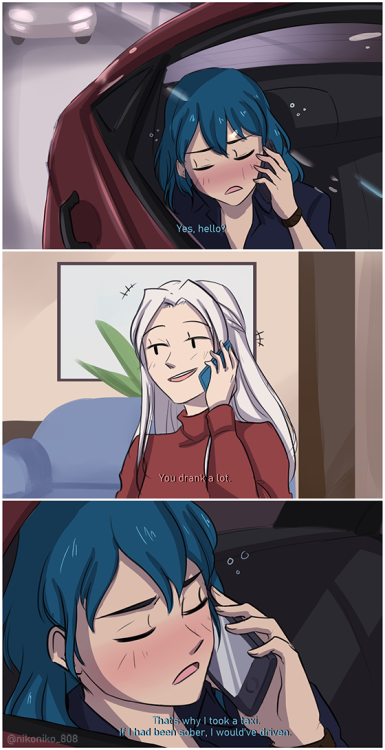 nikoniko808: This scene screamed Byleth energy. Based on this post patreon | twitter  