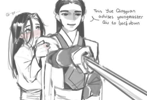 Some Qijiu (and One Yueliu) Doodle Requests