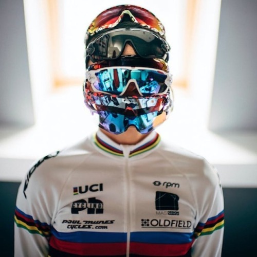 retrovelocycling:Always love the photography of @rouleurmagazine . @tompidcock wearing the rainbow s