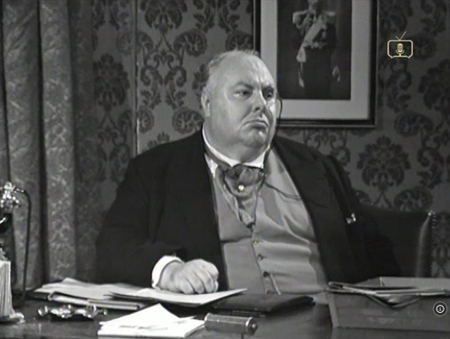 Chubby actors on British TV in the 1960s.Willoughby Goddard. English-born Willoughby Goodard often p