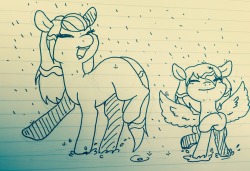 bubblepopmod:  ITS RAINING   ^w^