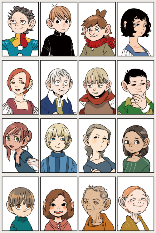 I LOVE Dungeon Meshi's Realistic Fantasy Races