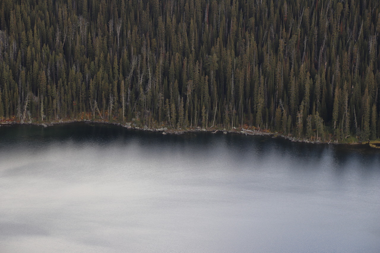 panamint:lakeshore from above and below
