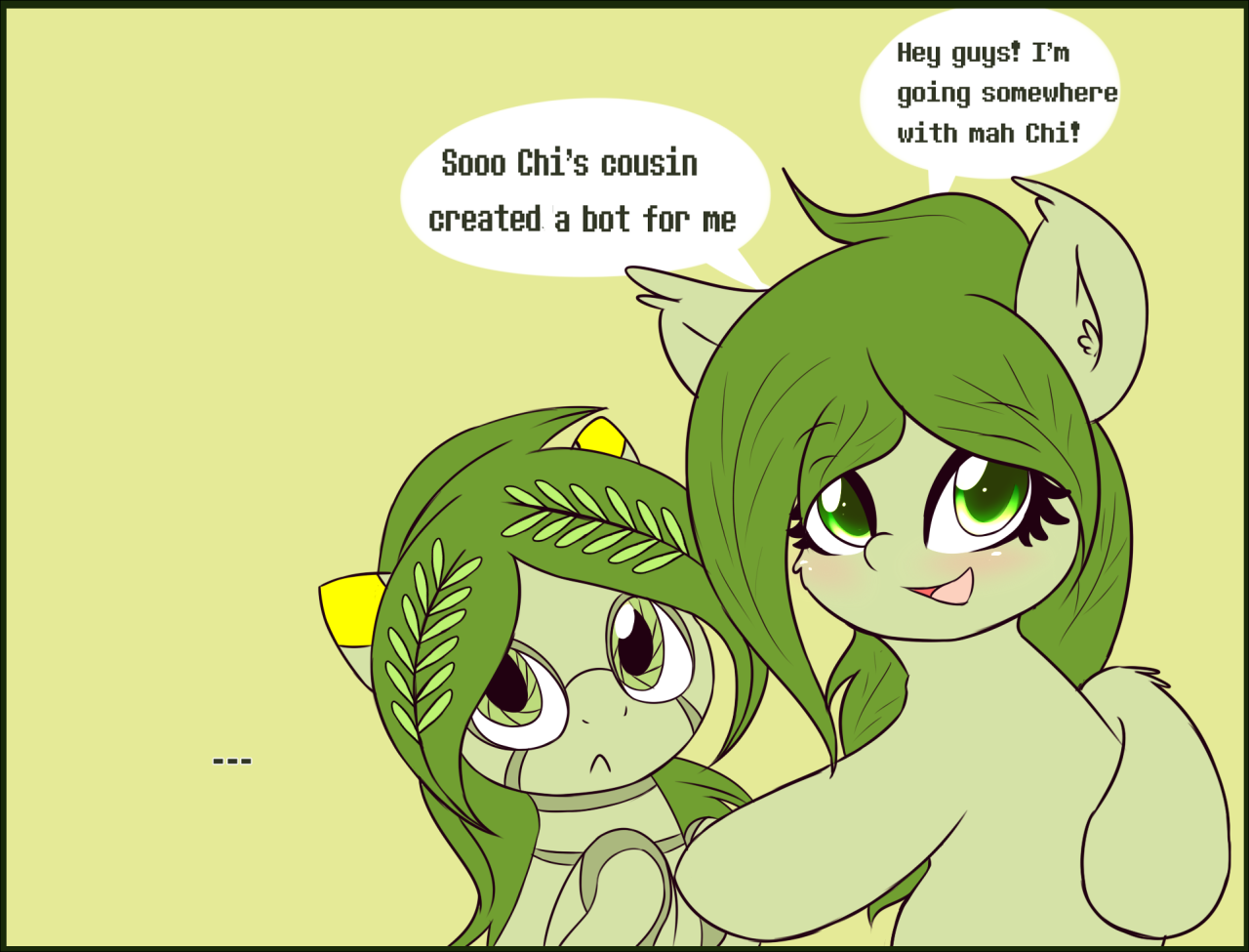 adurot: askflowertheplantponi:   “Hoi.” =w= Flower is going somewhere so she