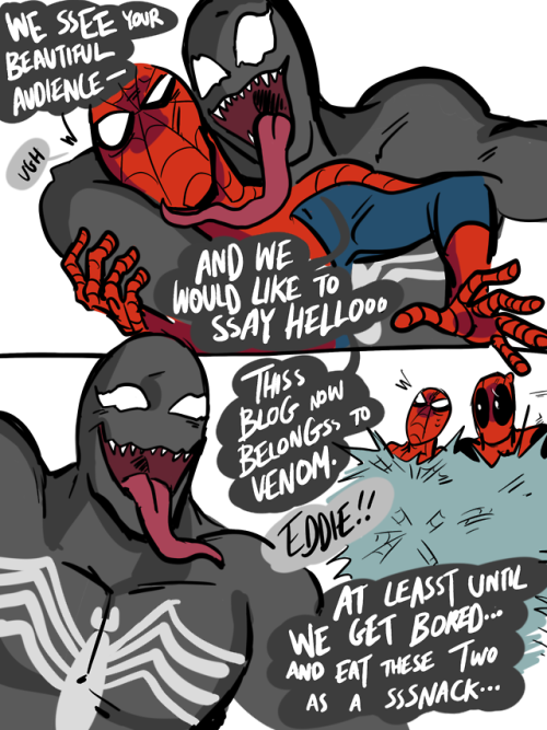 ask-spiderpool: ask-spiderpool: Venom is taking over the blog for the next 6 asks! 