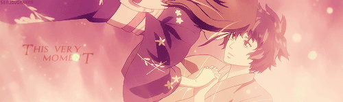 senj0ugahara: “If everything was in exchange for meeting you, then I feel it’s