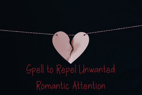 witchofapollo:Spell to Repel Unwanted Romantic AttentionATTENTION/WARNING: SNAKEROOT SHOULD NEVER UN