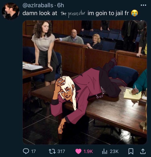 Silly Meme Redraw With One Mr. Rockstar Prosecutor