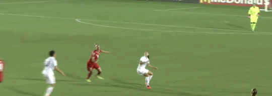 the-15-ers:  After being fouled all over the pitch for most of the game, a most adorably