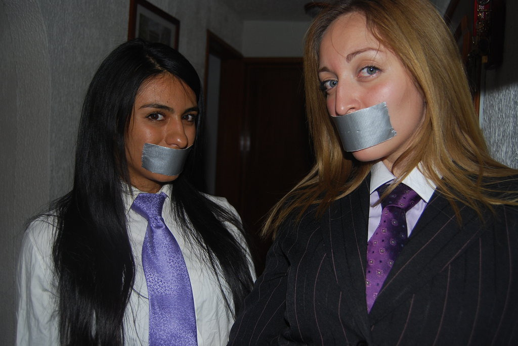 nowheretohide14:Business girls in ties. I never get tired of these sets.