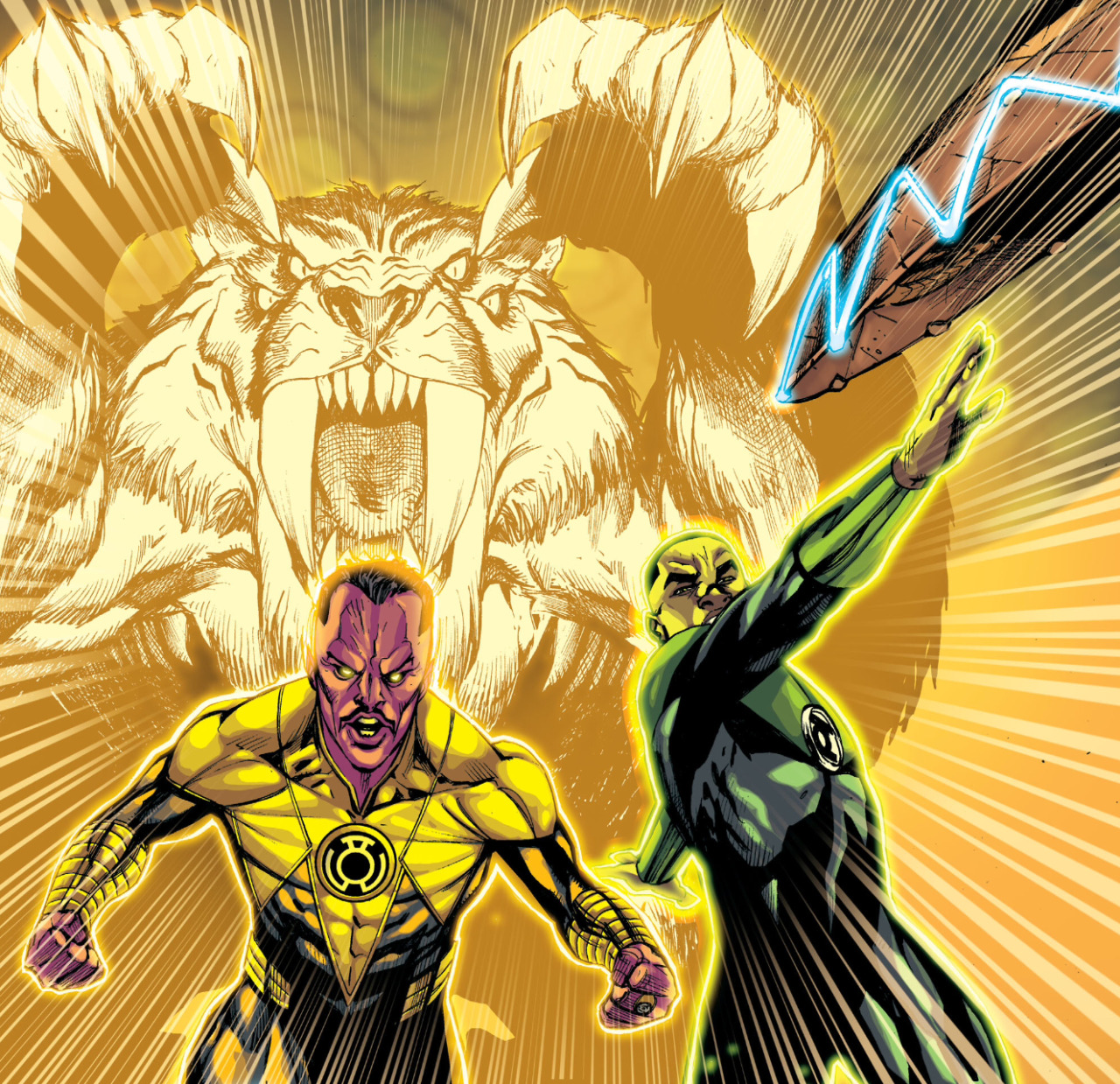superheroes-or-whatever:  Green Lantern Corps (2011-2015) #37 art by Bernard Chang