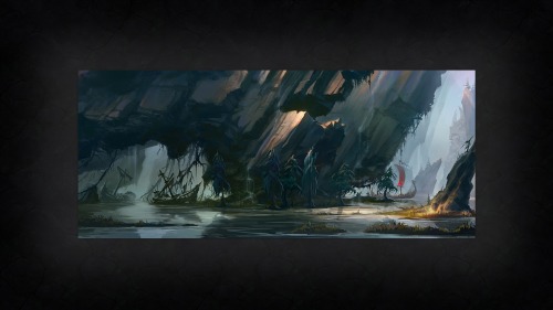 Another concept painting for WoW Legion.