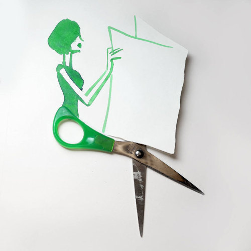 troyjakob:  conflictingheart:20 Creative Drawings Completed Using Everyday Objects By Christoph Niemann    HOW CAN SOMEONE BE THIS CREATIVE!?