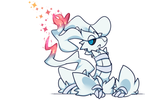  Sparkle Mane Reshiram!  ✨ ✨ ✨ This works better on twitter so you should also look at this image th