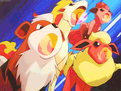 fuckyeah1990s:   Favorite type of Pokémon - FIRE ! ❤ 