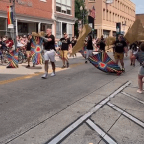 softmommyelle:Here have some snippets of Pride in my town! For those of you who haven’t