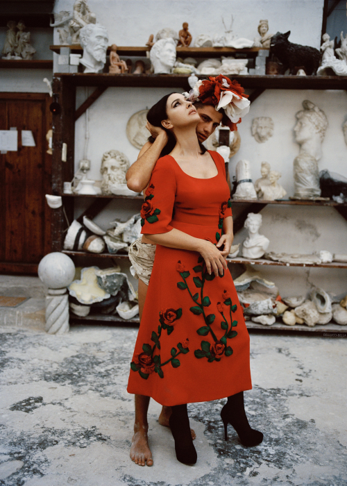 Monica Bellucci by Sebastián Faena for Vogue [Italia], November 2020