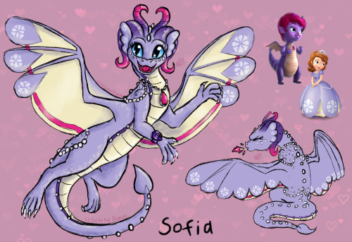 Sofia The Royal Dragon Redesign