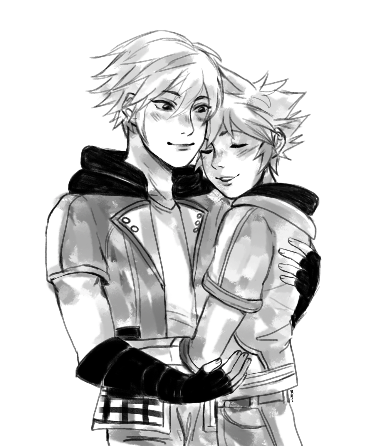 vani-e: ｌｏｖｅ Some soriku sketches to make me feel better! 