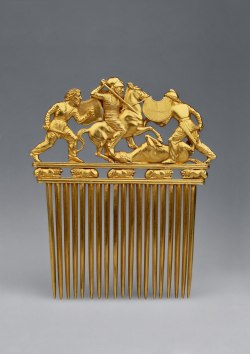 museum-of-artifacts:  Scythian golden comb