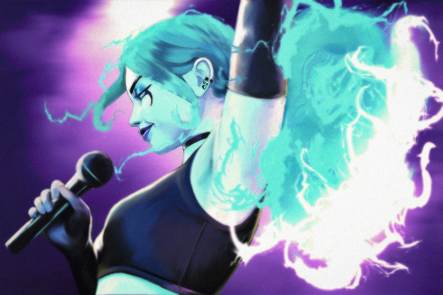I'd Like To See How You Draw Ember Mclain From Danny Phantom!
