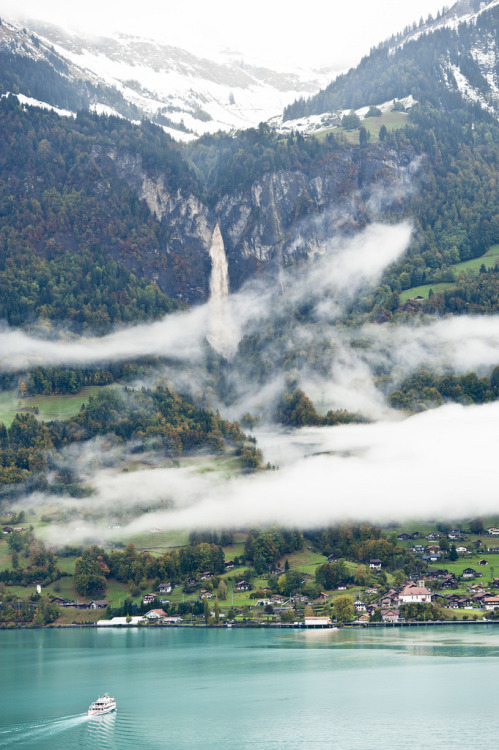 cornersoftheworld:  Brienz Lake and Planalp, Canton of Berne, Switzerland | by Rosarian49 