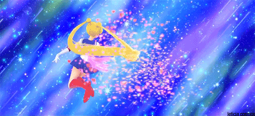 lifeiscandy:Sailor Moon transformation sequence from Universal Studios Japan 4D
