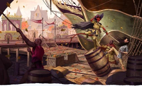 XXX we-are-rogue:  artwork from Waterdeep: Dragon photo