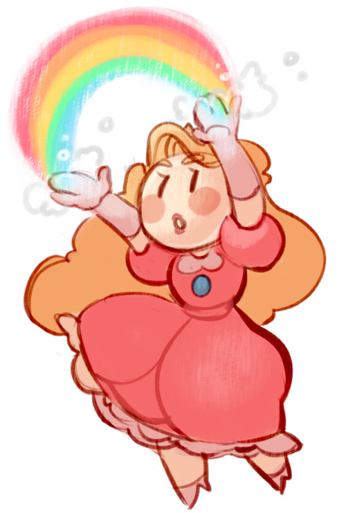 apselene:A bunch of peaches from my first stream on Picarto!