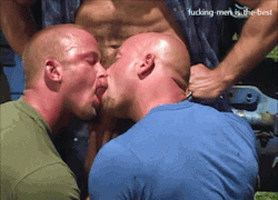 manbuttsrule:  Sharing a cock with your husband is one of the hottest things you can do together.