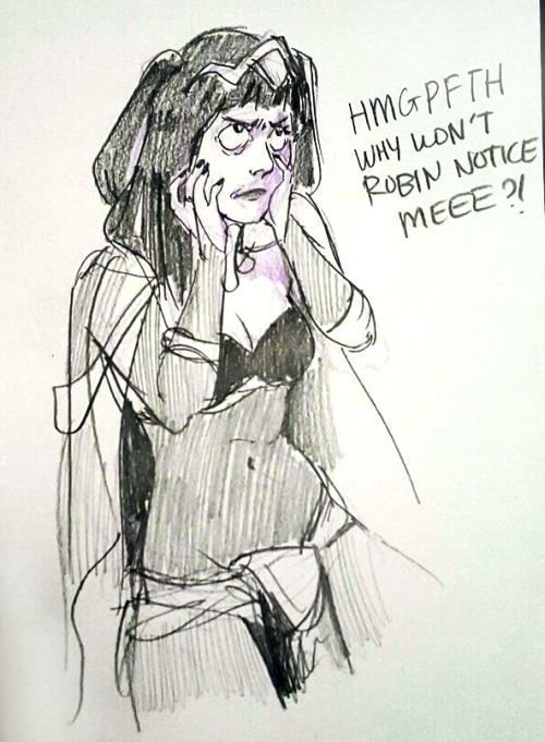 Went to costumed life drawing at @toonsontap yesterday evening! @weirdtakoyaki was an amazing Tharja