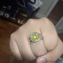 Finally #yellowlantern #fear