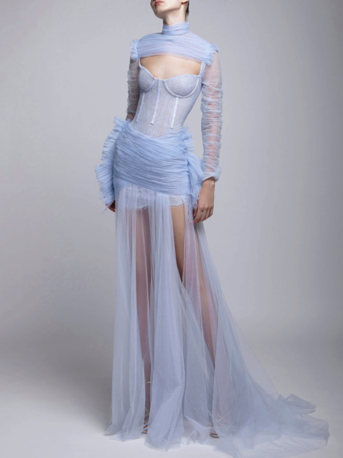 chandelyer:Sara Mrad  “La Vie Est Une Poesie” spring 2021 couture