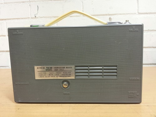 Hitachi KH-903 FM/AM Transistor Radio, 1965