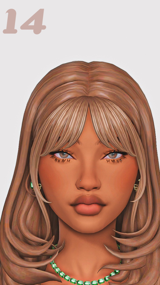 . Bangs....and Side Bangs ? Lol .