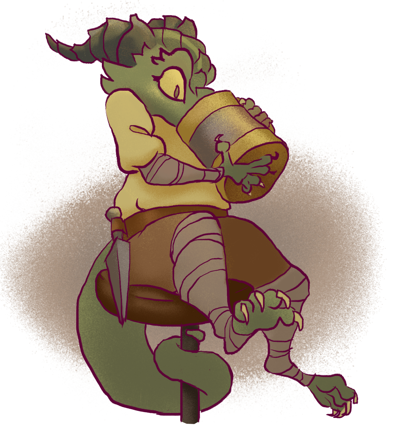 prayke:  Another set for @oneflymagpie this time of her adorable kobold Kiva. Super