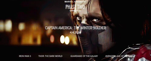  Marvel Cinematic Universe: Phase One [2008-2012] | Phase Two [2013-2015]  