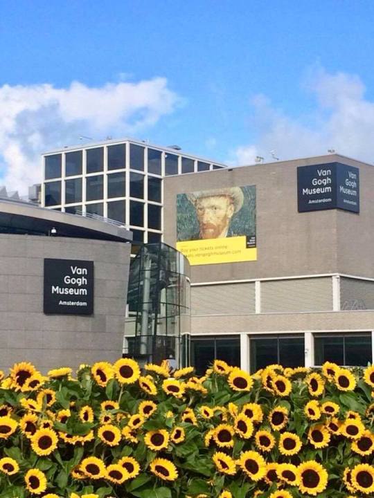 Van Gogh Museum in Amsterdam, Netherlands.