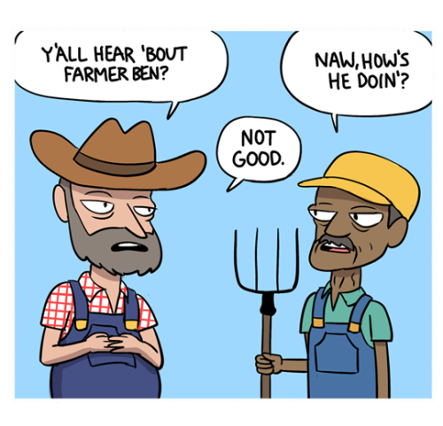 Porn photo upandoutcomic:  The life and times of Farmer