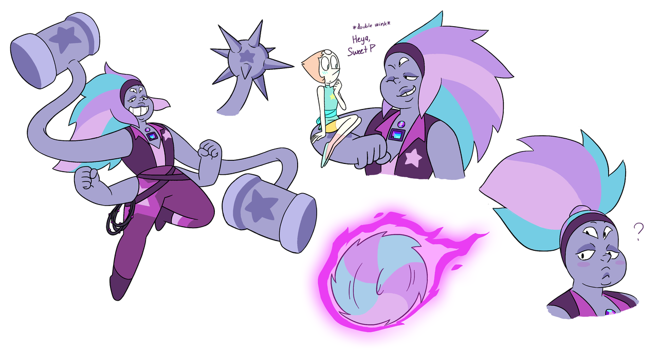 artifiziell:  some doodles of my rainbow hedgehog girl(been sick for the last few